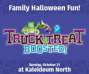 Kaleideum’s Truck & Treat Is BOOsted in 2018!